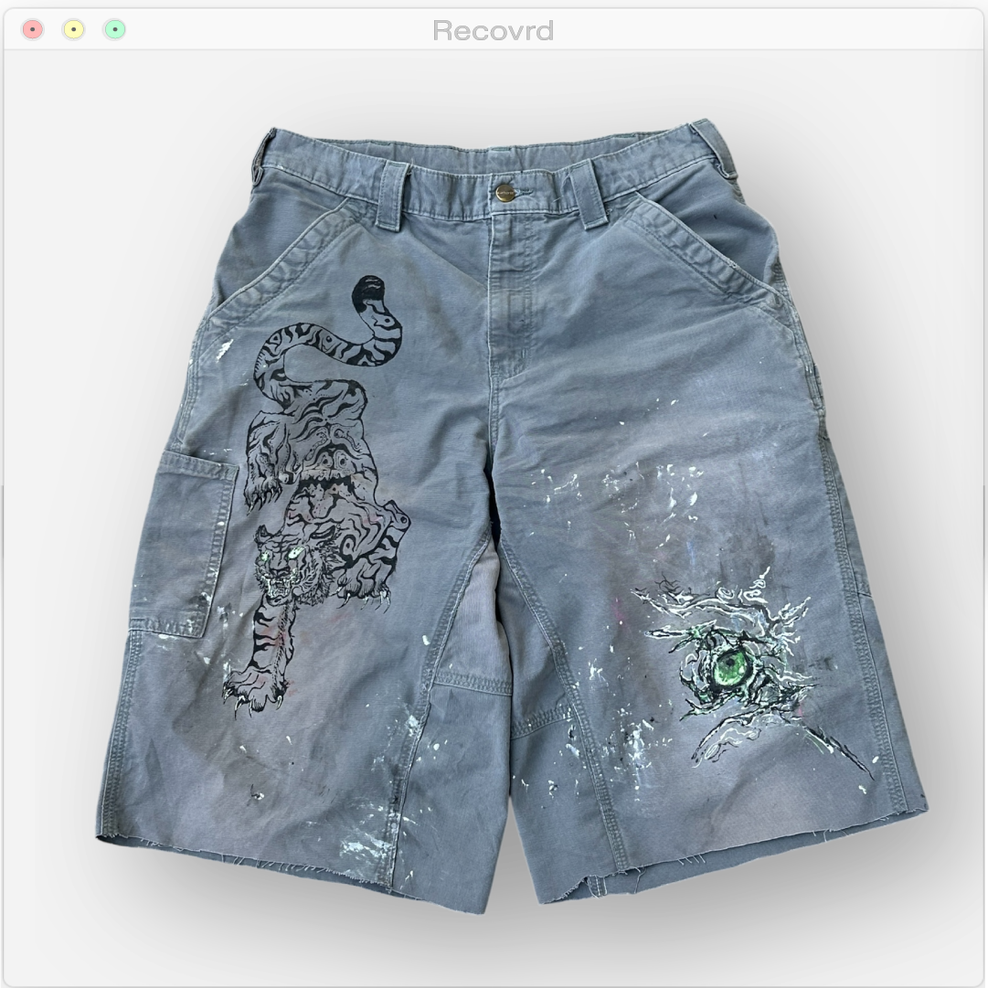 RECOVRD PROJECT Eye of The Tiger shorts