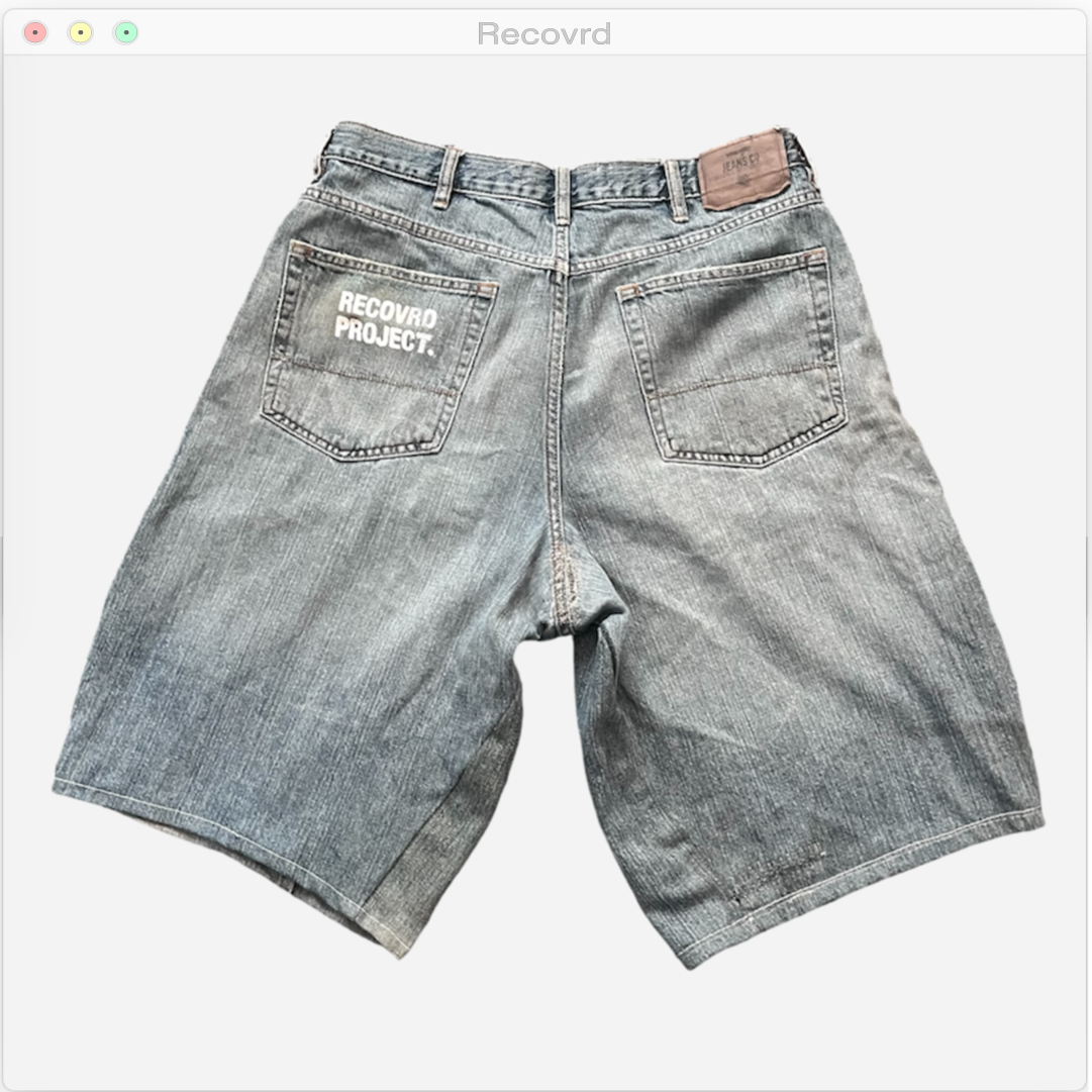 RECOVRD PROJECT JORTS Size 34
