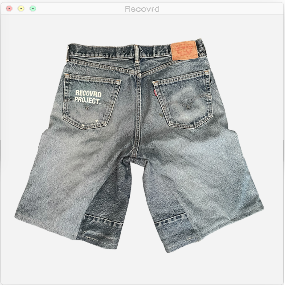 RECOVRD PROJECT JORTS Size 33