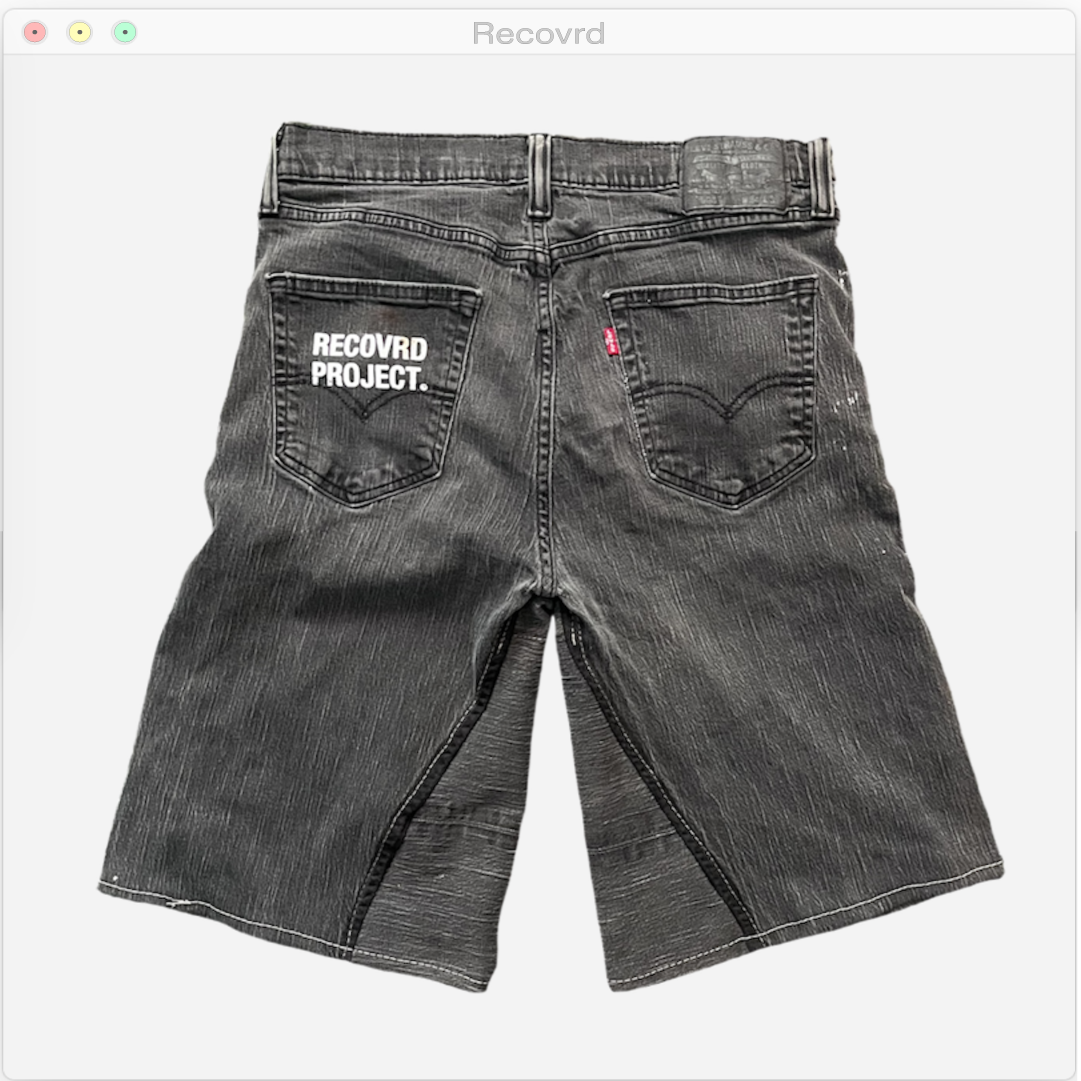 RECOVRD PROJECT JORTS Size 33