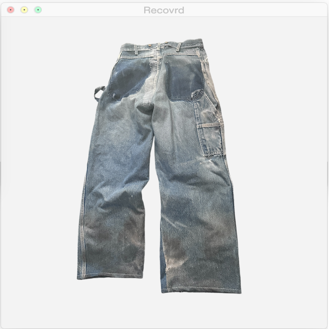 RECOVRD PROJECT Patchwork Denim
