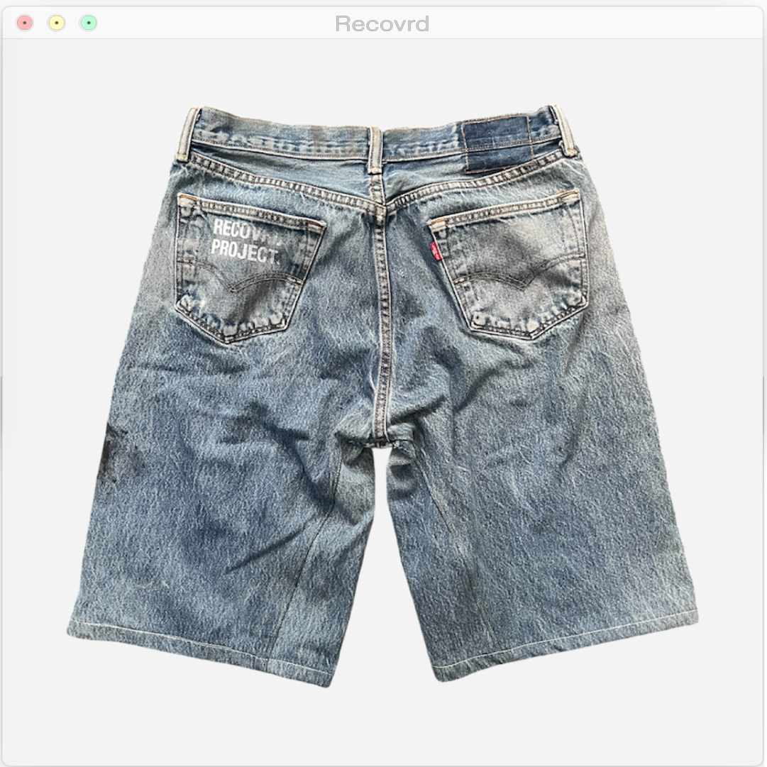 RECOVRD PROJECT JORTS Size 34